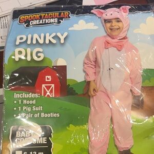 Pinky Pig Costume for Kids